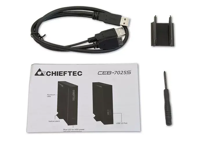 HDD/SSD enclosure Chieftec CEB-7025S Photo 4