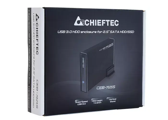 HDD/SSD enclosure Chieftec CEB-7025S Photo 5
