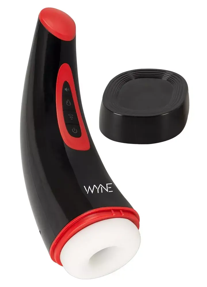 Мастурбатор WYNE Silicone Black — автоматический стимулятор Photo 2
