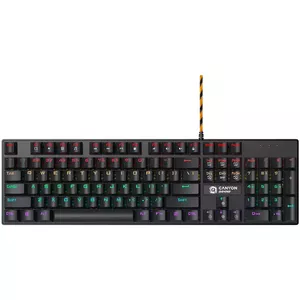 Mechanical Keyboard Canyon CND-SKB4-US 104 Keys RGB Backlight Wired