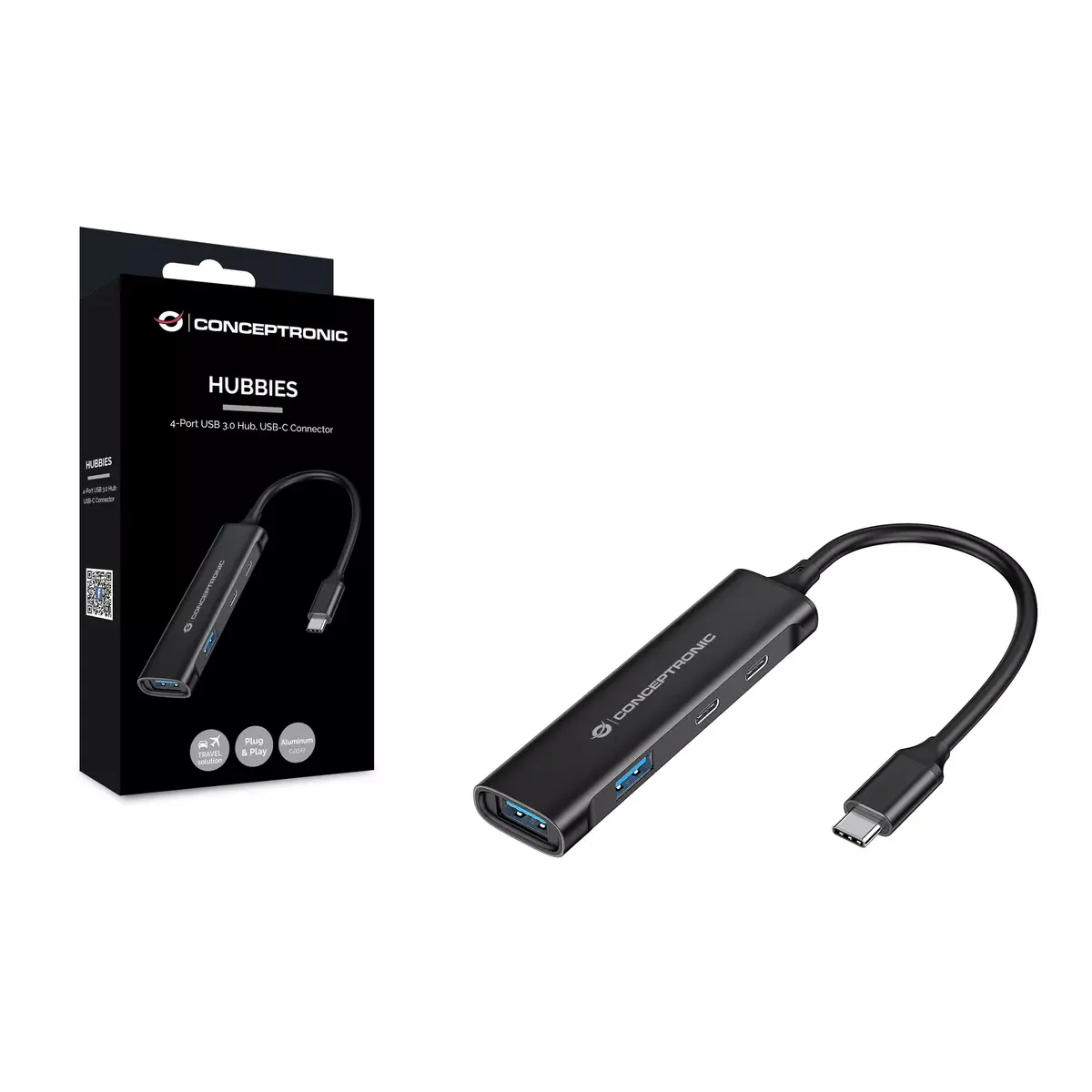 USB хаб Conceptronic HUBBIES 4-Port USB 3.0 Photo 6