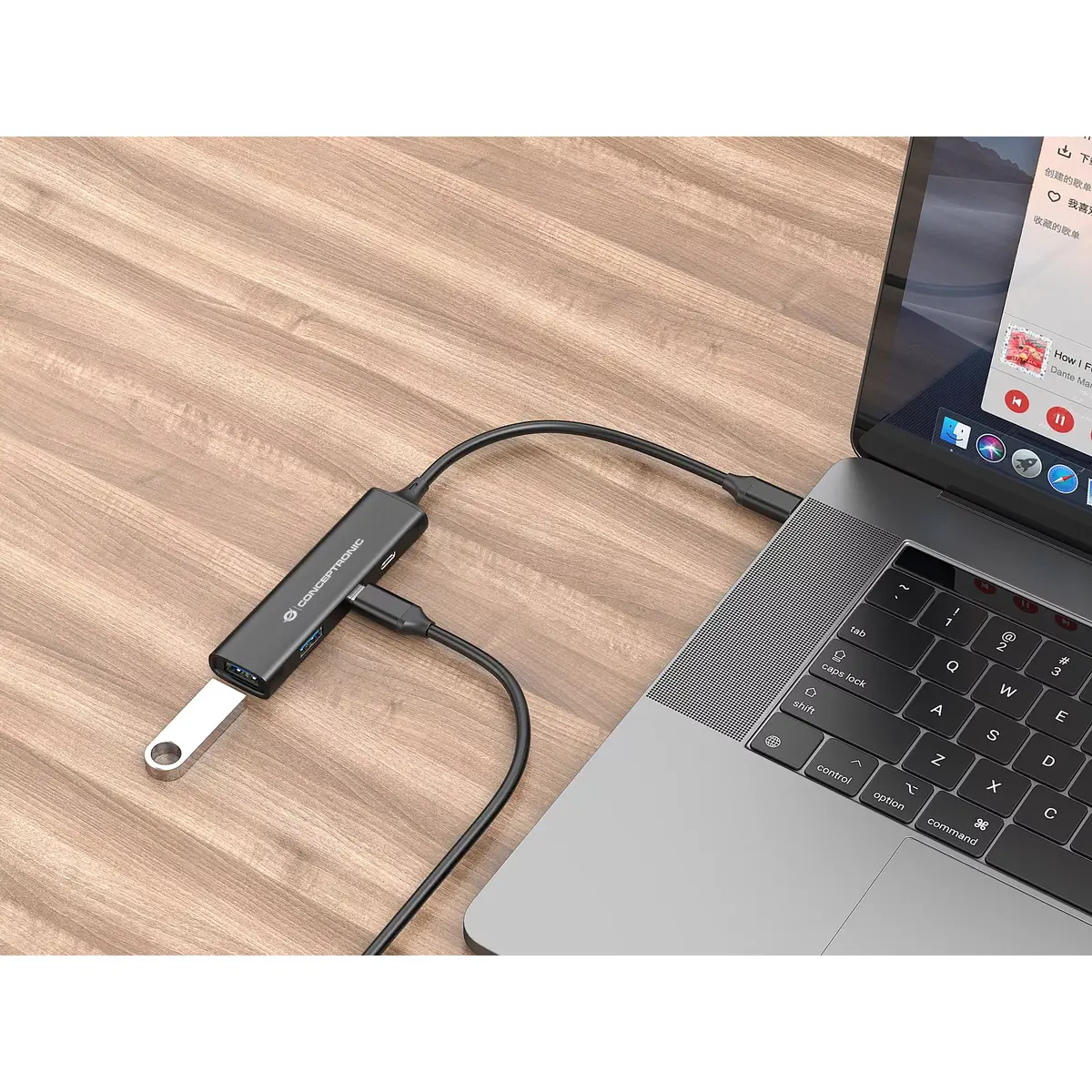 USB хаб Conceptronic HUBBIES 4-Port USB 3.0 Photo 7
