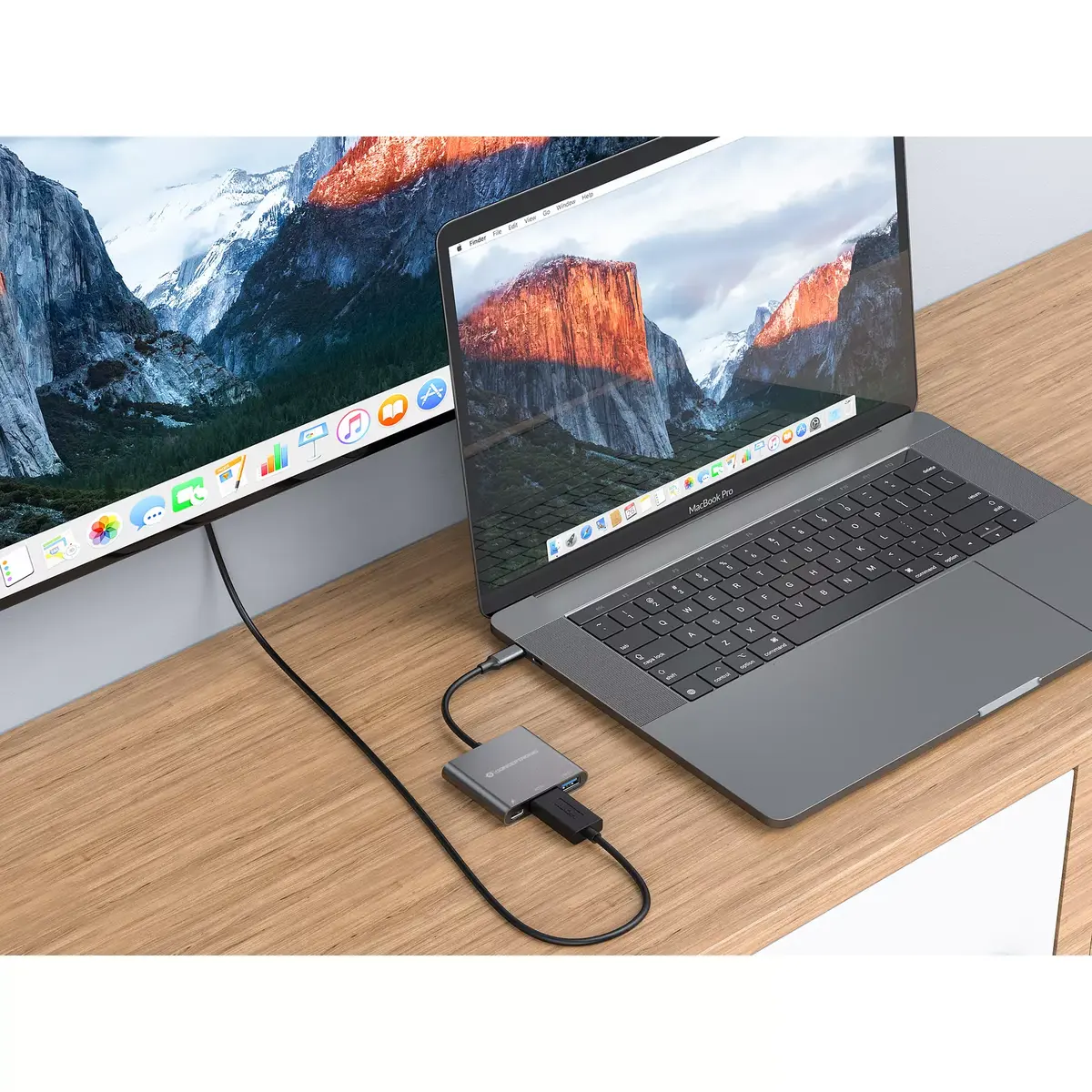 CONCEPTRONIC DONN 3-в-1 USB-C адаптер Photo 8