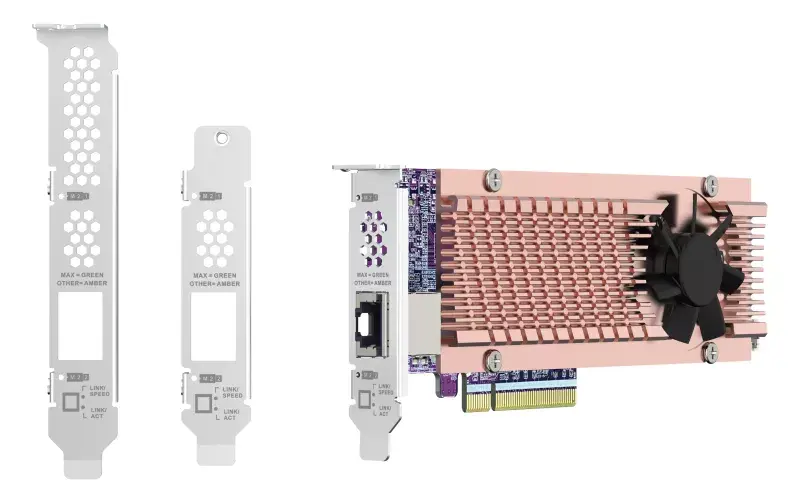 QNAP Card QM2 Внутренний PCIe адаптер Photo 3