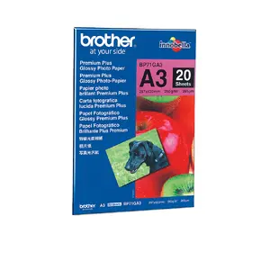 Глянцевая бумага Brother BP71GA3 формата A3 260 г/м² с глянцевым покрытием