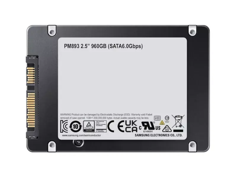 SSD Samsung PM893 960 ГБ MZ-7L396000 Photo 5