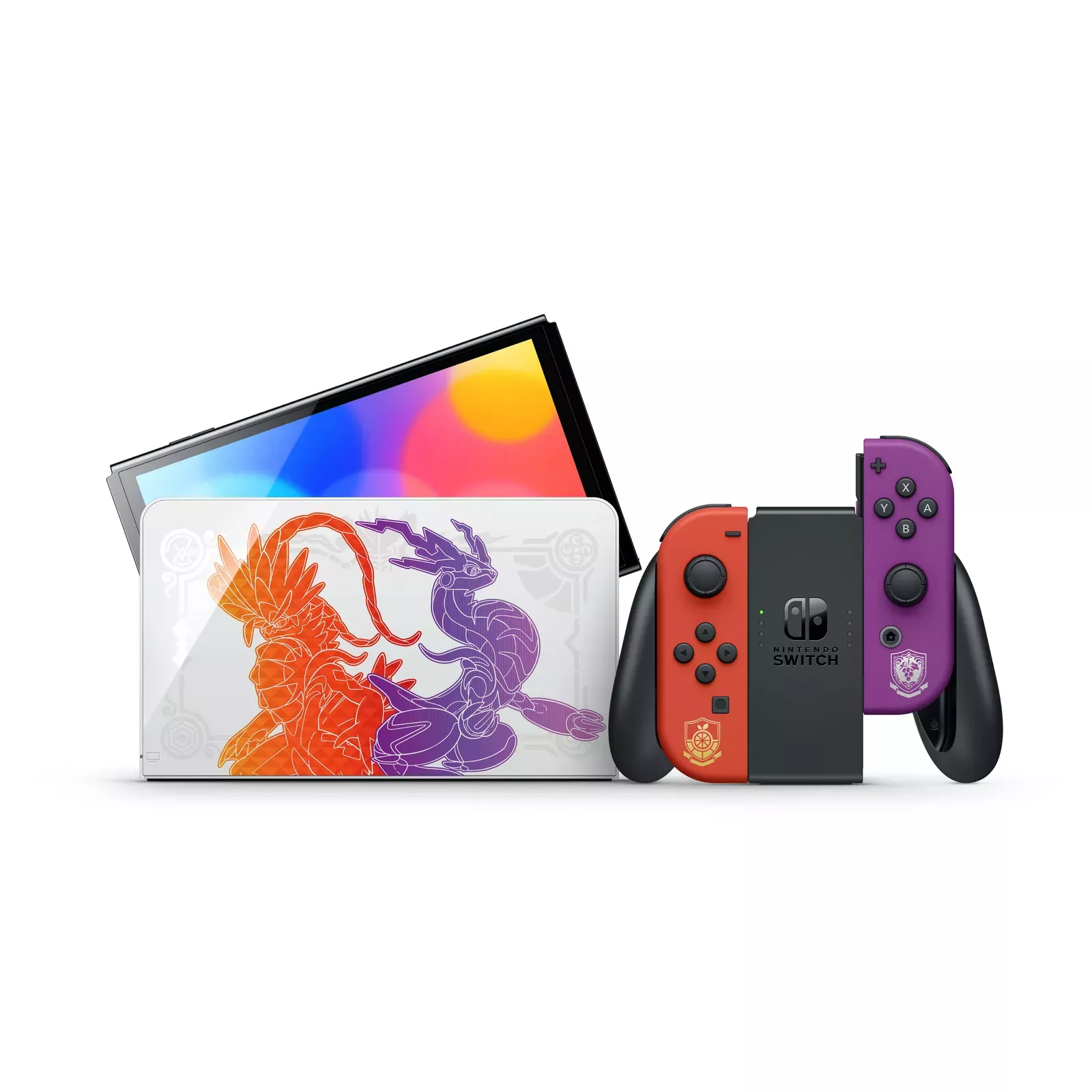 Nintendo Switch Oled Pokémon Scarlet & Violet Edition portable game console  10009862 | AiO.lv