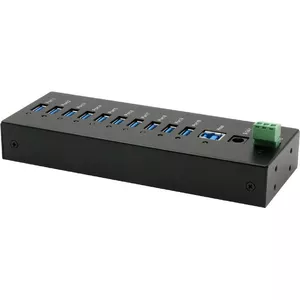 USB-концентратор Exsys EX-11230HMS 10 портов USB 3.2 Gen 1 с защитой от ESD 15 кВ