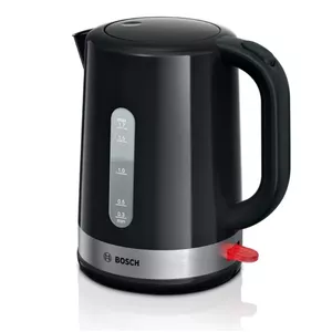 Bosch TWK6A513 electric kettle 1.7 L 2200 W Black, Stainless steel