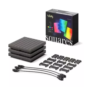 Twinkly Squares Extension Kit Viedā apgaismojuma komplekts Wi-Fi/Bluetooth