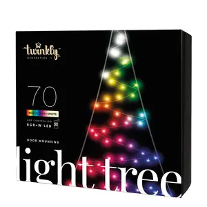Twinkly  Mirgojoša 2D Ziemassvētku eglīte 100LED/2m augstums/IP44