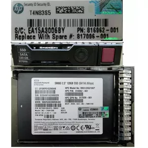 Hewlett Packard Enterprise 120GB Hot Plug SSD SATA 817096-001-RFB