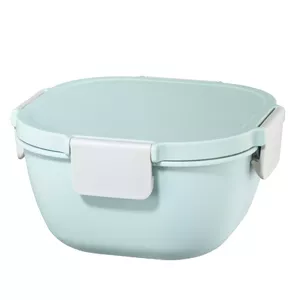 Lunch container Xavax 00181585, 1.7 L capacity, polypropylene (PP) with silicone seal, grey and light blue