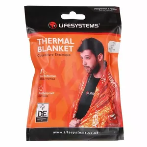 Thermal blanket Lifesystems model 42120 – emergency survival blanket for heat retention and shelter