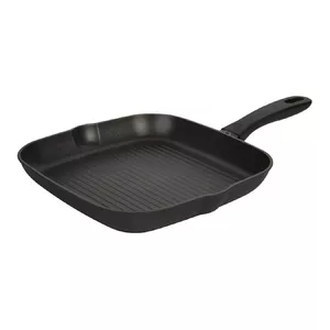 Grill pan BALLARINI 75002-924-0 Square Black 28 cm