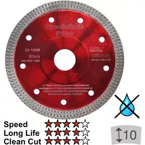 Cutting disc SPECIALIST Razor 125 mm for ceramics and stone