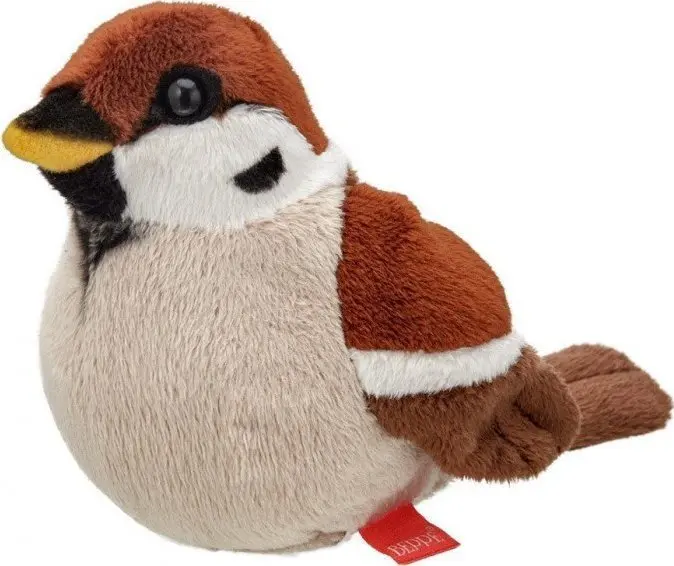 Beppe Mascot putns zvirbulis plīša 13 cm Photo 2