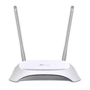 TP-Link TL-MR3420 bezvadu rūteris Ātrais Ethernet Viena frekvenču josla (2.4 GHz) Melns, Balts