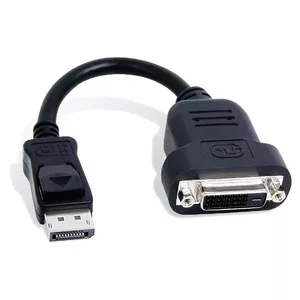 Matrox CAB-DP-DVIF видео кабель адаптер 0,2 m DisplayPort DVI-D Черный