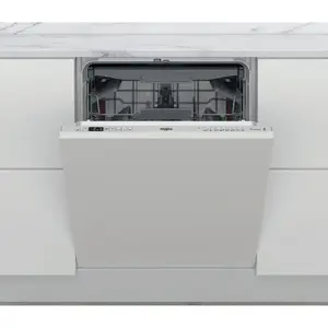 Посудомоечная машина Whirlpool WIC 3C34 PFE S полновстраиваемая, на 14 комплектов посуды, 8 программ, класс D, шум 44 дБ