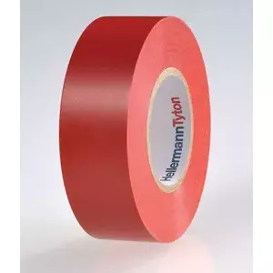 Hellermann Tyton HTAPE-FLEX15-19x20 20 m ПВХ Красный