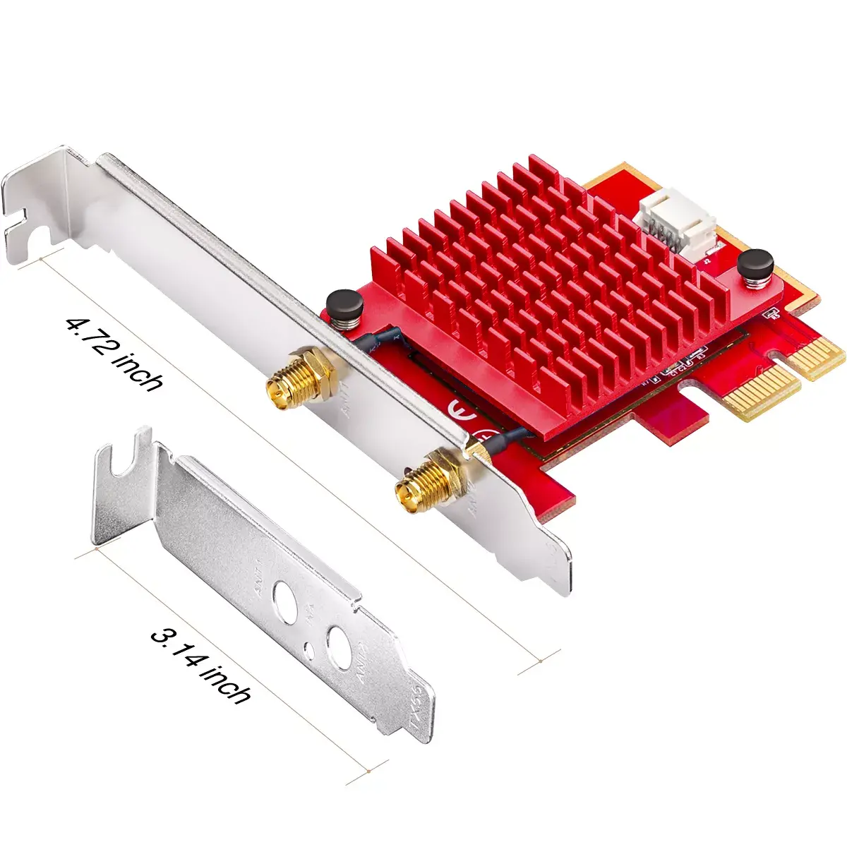 Cudy WE3000S внутренняя WLAN/Bluetooth PCIe карта Photo 2