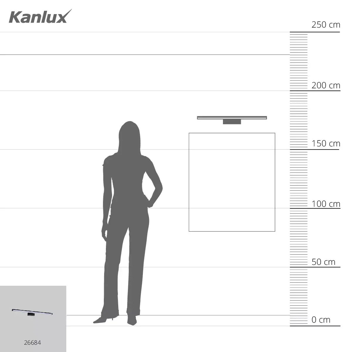 Kanlux 26684 sienas LED gaismeklis 12 W Photo 9
