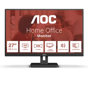 AOC E3 Q27E3UAM монитор для ПК 68,6 cm (27") 2560 x 1440 пикселей Quad HD Черный