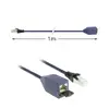 ACT Blue 1 метр LSZH SFTP CAT6A MPTL удлинительный кабель Photo 3