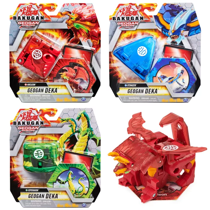  Bakugan Deka, Dragonoid, Jumbo Collectible Transforming Figure,  for Ages 6 & Up, Multicolor : Toys & Games