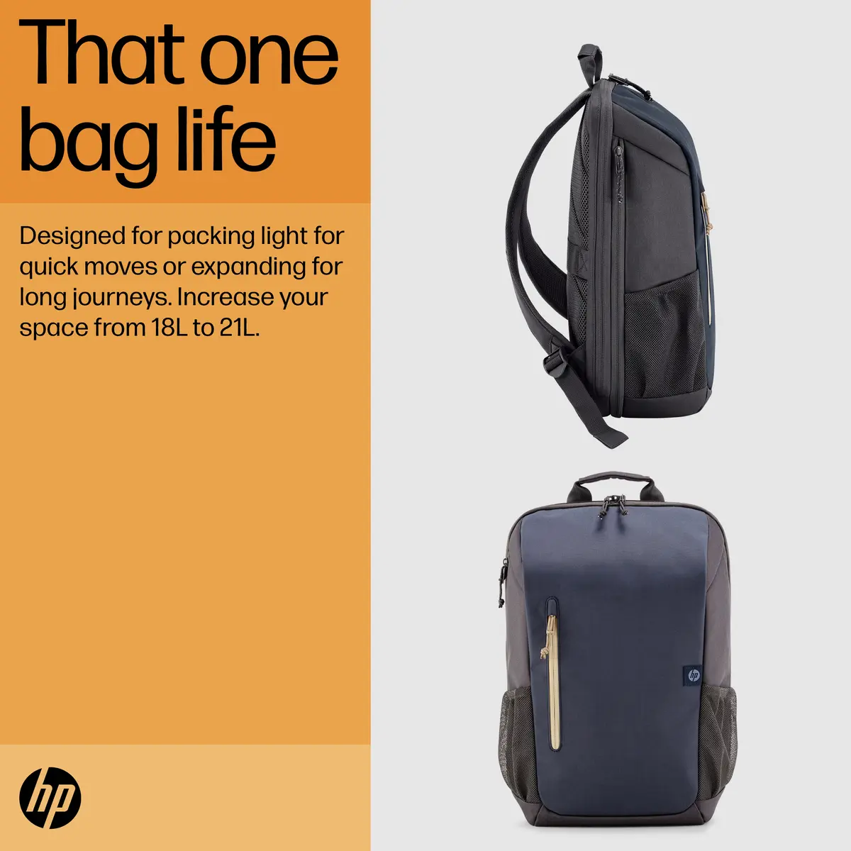 Рюкзак для ноутбука HP Travel 18L Photo 4