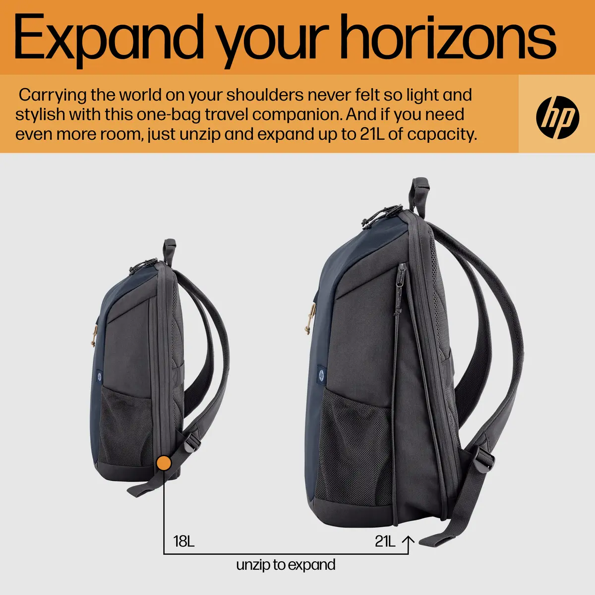 Рюкзак для ноутбука HP Travel 18L Photo 5