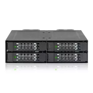 SSD enclosure Icy Dock ToughArmor MB699VP-B V3 4 drives 2.5" PCIe