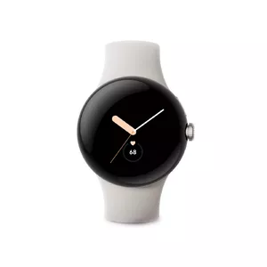 Google Pixel Watch AMOLED 41 mm Digital Touchscreen Silver Wi-Fi GPS (satellite)