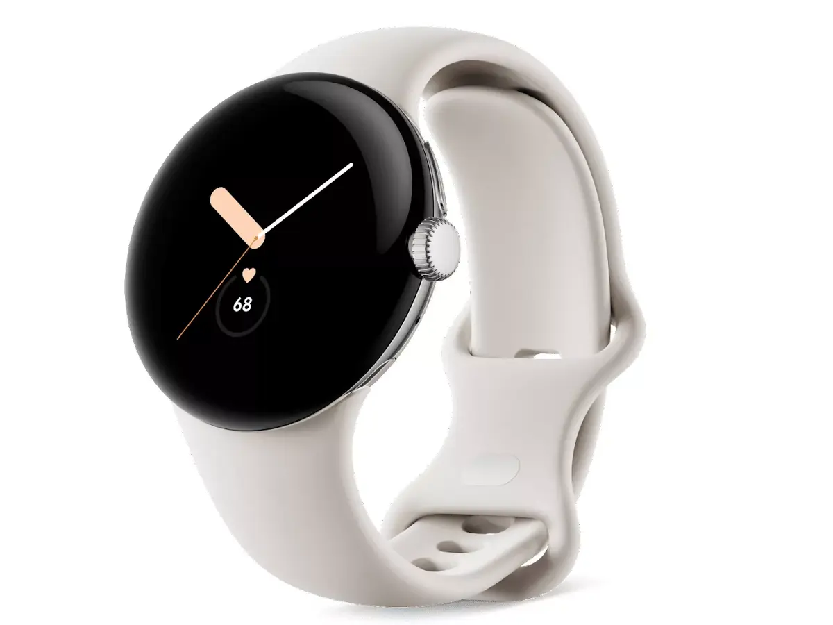 Google Pixel Watch 41mm Silver Smartwatch Photo 2