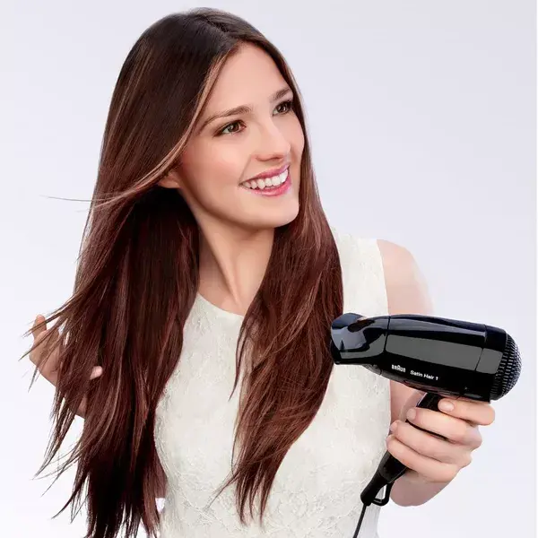 Фен BRAUN HD385 — 1200 Вт, ионизация, дорожный Photo 2