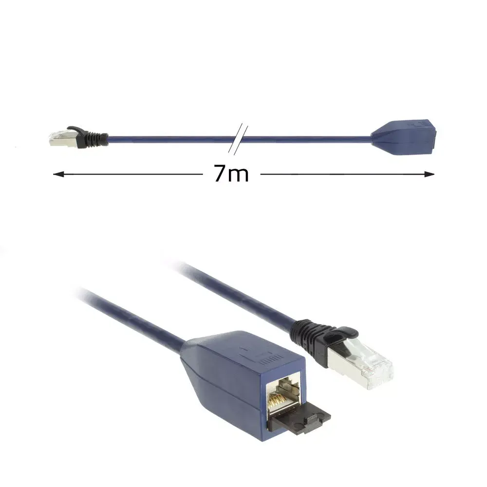 ACT Blue 7м LSZH SFTP CAT6A MPTL удлинительный кабель Photo 3