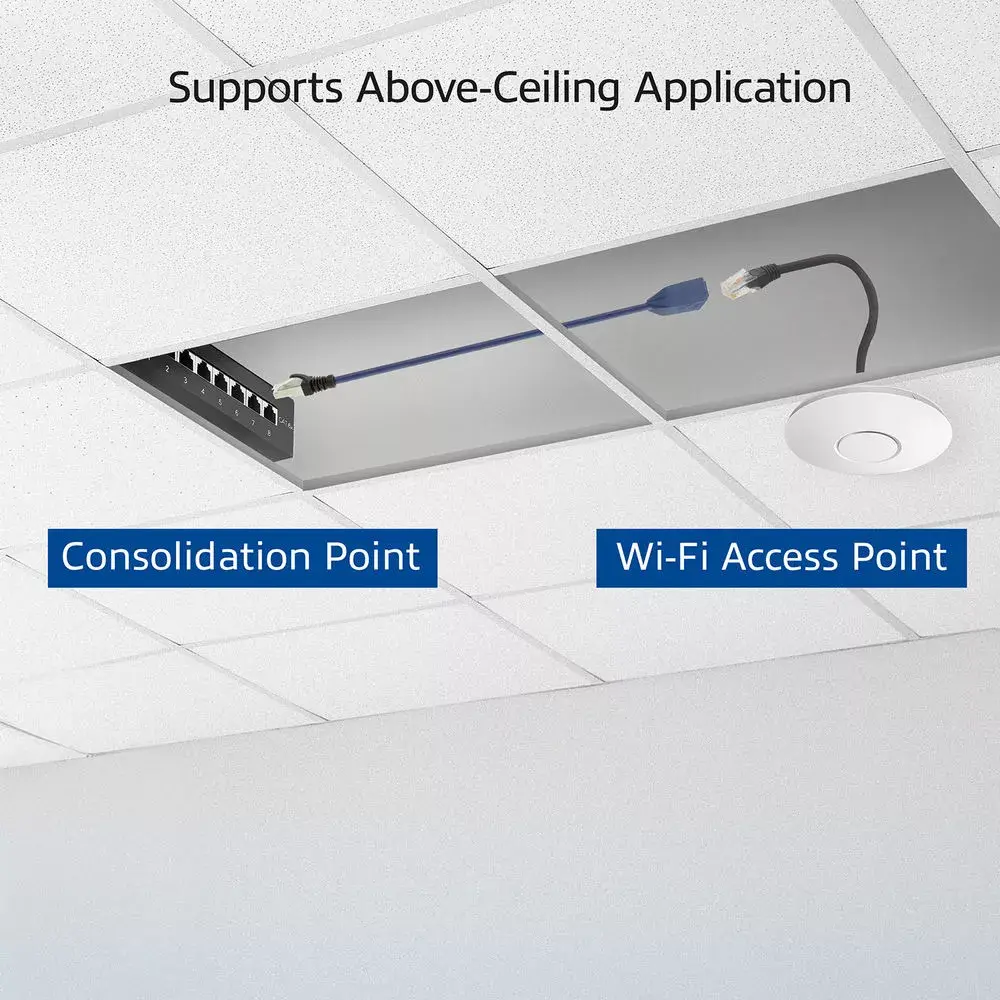ACT Blue 7м LSZH SFTP CAT6A MPTL удлинительный кабель Photo 4