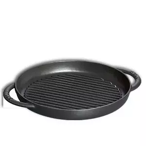 ZWILLING Staub 120130-23 Сковорода чугунная, черная, Ø30 см