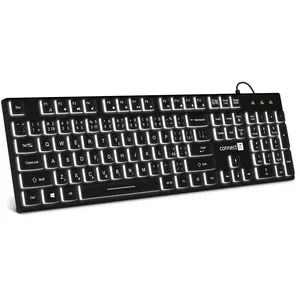 Keyboard Connect IT CKB-5051-CS USB Full-size Black Office