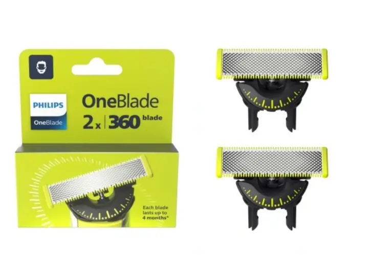 Сменные лезвия Philips OneBlade 360 QP420/50, 2 шт. Photo 4