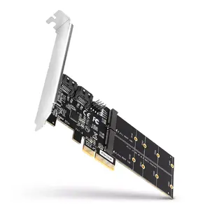 Контроллер Axagon PCES-SA4M2 PCIe 2x внутренний SATA 6G порт M.2 B-key