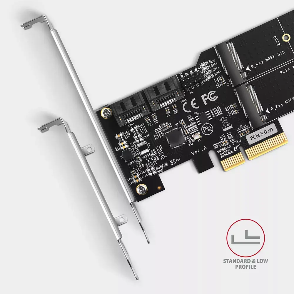 Axagon PCES-SA4M2 PCIe Controller Photo 5