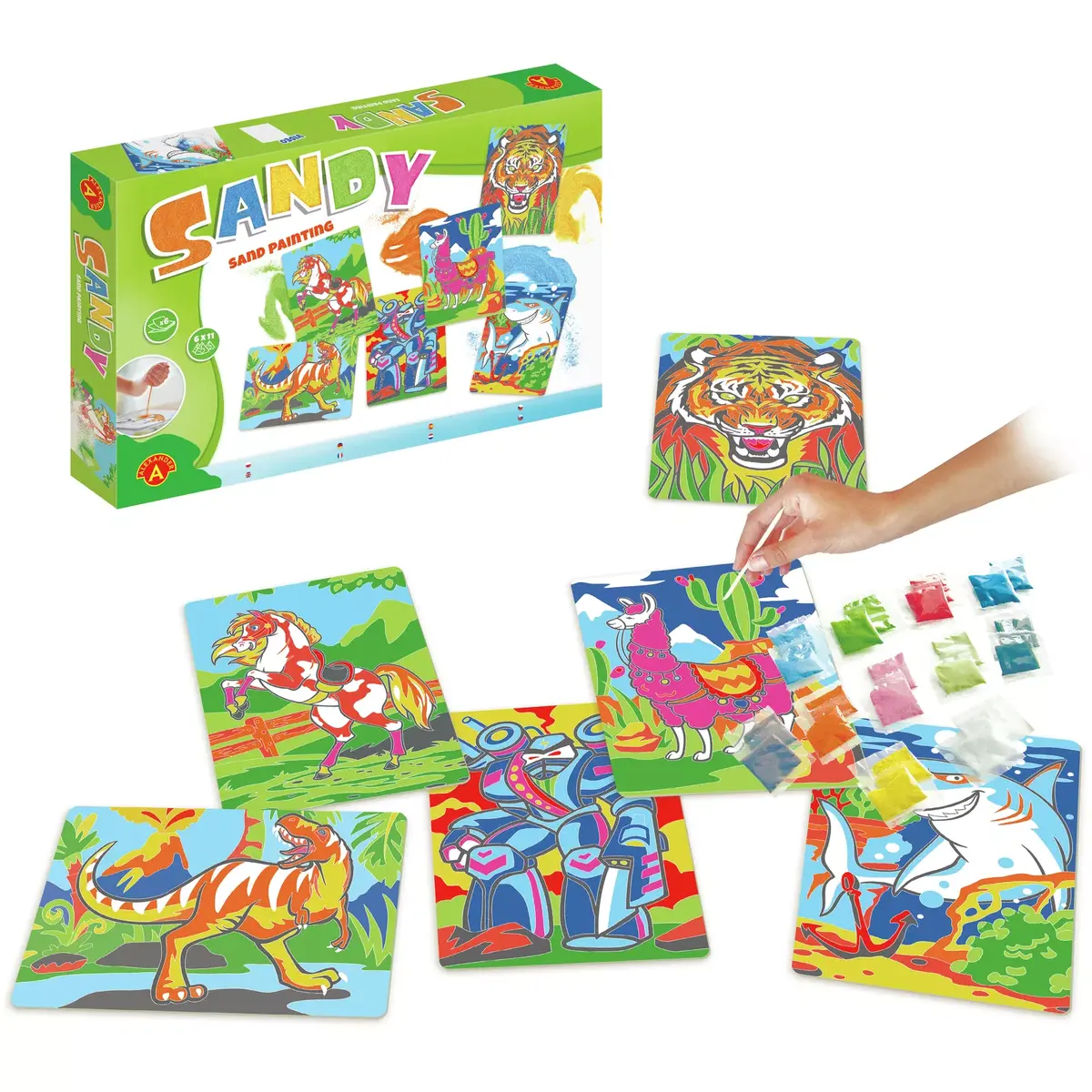 Komplekts Alexander Sandy Sand Painting Big Box Photo 5