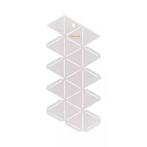 Silhouette stencil Fiskars 1059566 White Plastic for Adults and Children
