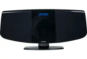 Домашняя аудиосистема микросистема THOMSON MIC400BT — 10 Вт RMS, фронтальная загрузка дисков, FM 88.8–108 МГц, Bluetooth 10 м, ЖК-дисплей