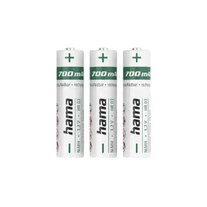 Rechargeable battery Hama 00223526 AAA Nickel-Metal Hydride NiMH