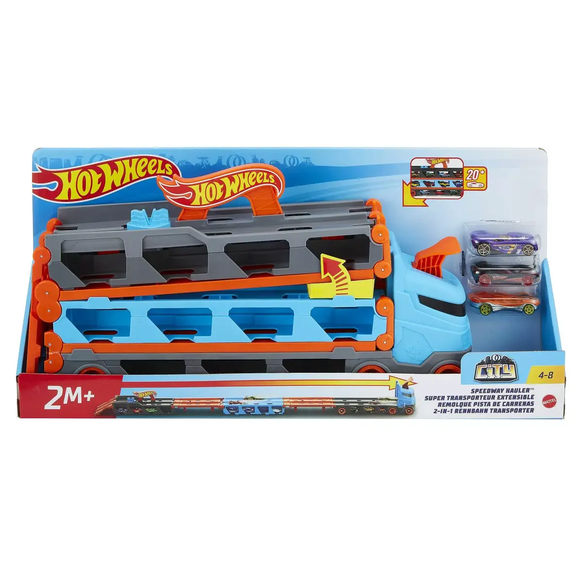Hot Wheels City Speedway Hauler — набор трассы Photo 6
