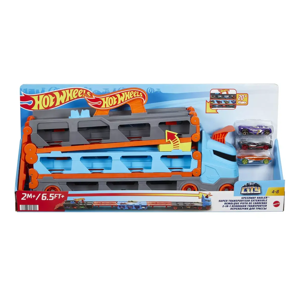 Hot Wheels City Speedway Hauler — набор трассы Photo 8