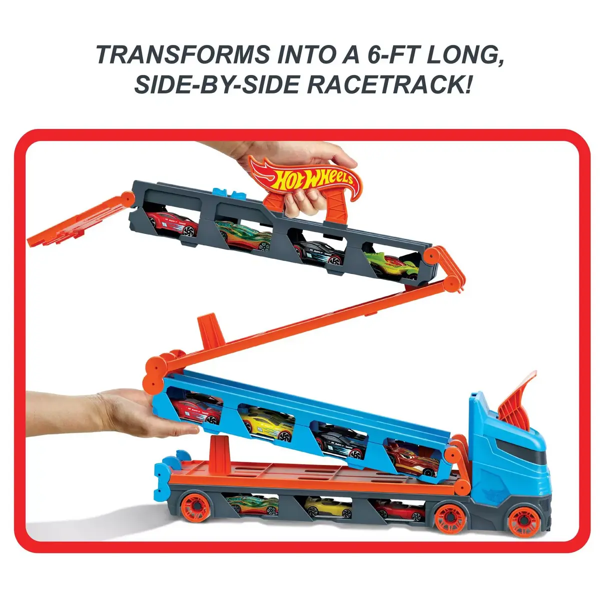 Hot Wheels City Speedway Hauler — набор трассы Photo 11